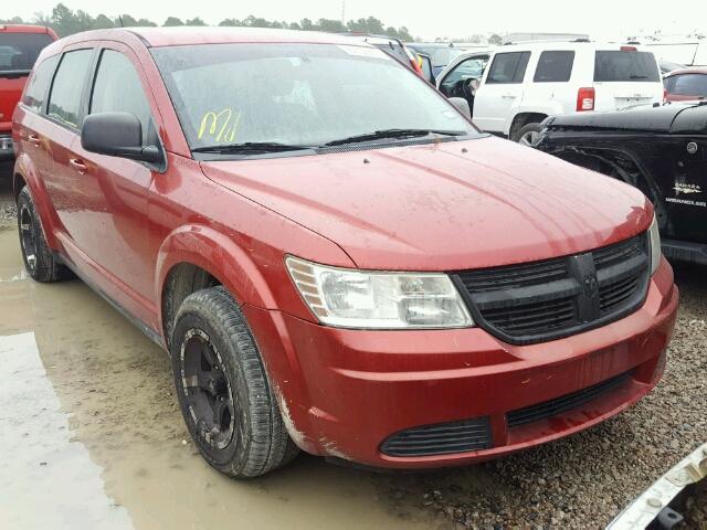 3D4GG47B19T166376 - 2009 DODGE JOURNEY SE RED photo 1