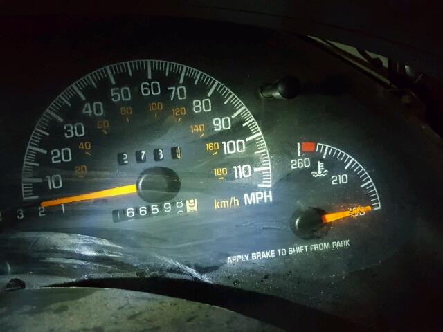 1G2WP52K01F102404 - 2001 PONTIAC GRAND PRIX BURGUNDY photo 8