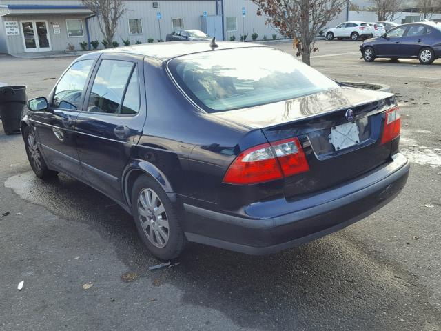 YS3EB49E833034141 - 2003 SAAB 9-5 LINEAR BLUE photo 3