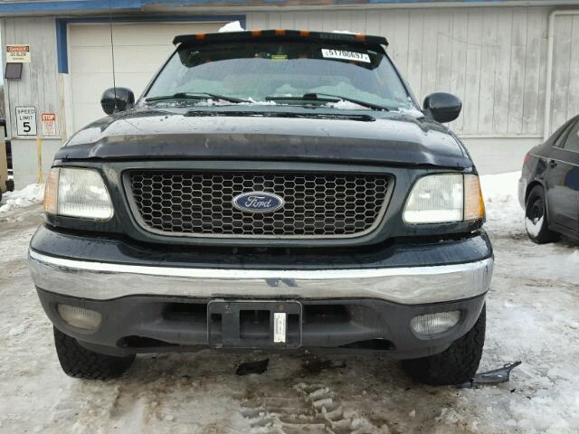 1FTRW08L33KA77118 - 2003 FORD F150 SUPER GREEN photo 9