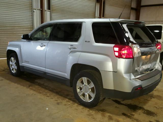 2GKALMEK6C6398697 - 2012 GMC TERRAIN SL SILVER photo 3