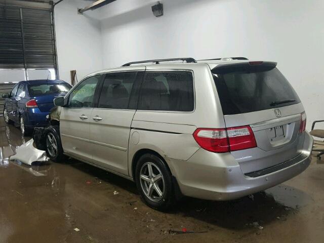 5FNRL388X7B039104 - 2007 HONDA ODYSSEY TO SILVER photo 3