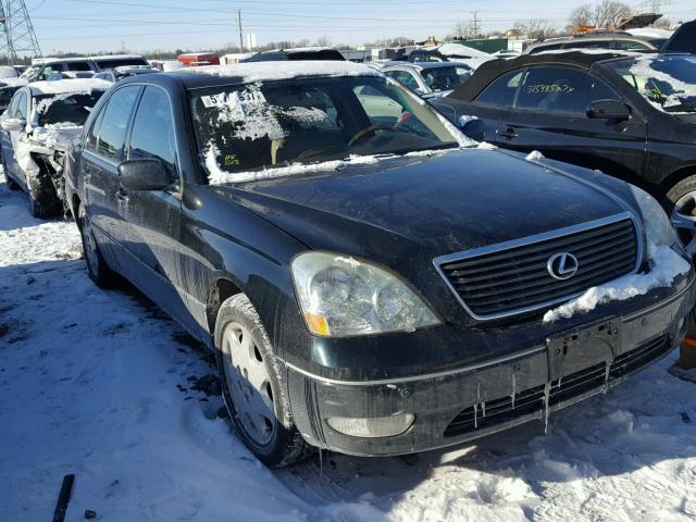 JTHBN30F930115733 - 2003 LEXUS LS 430 BLACK photo 1