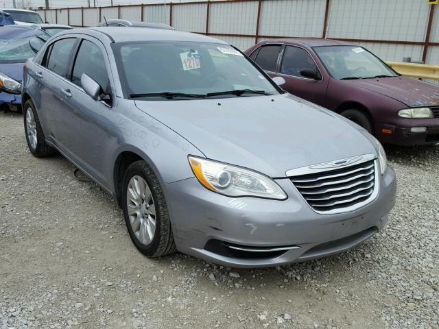 1C3CCBAB6EN122358 - 2014 CHRYSLER 200 LX GRAY photo 1