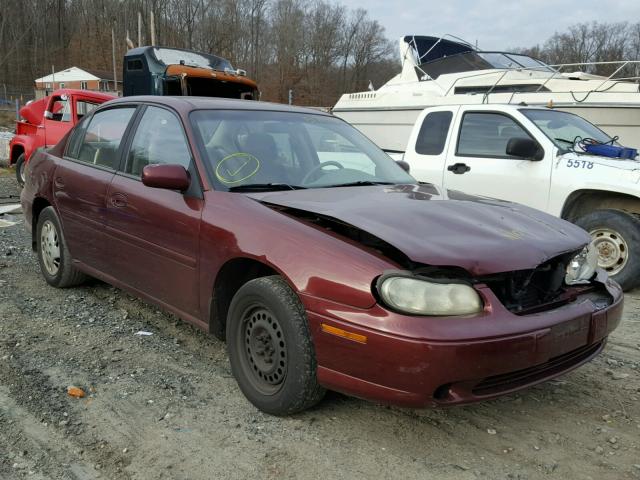 1G1ND52M4WY113590 - 1998 CHEVROLET MALIBU BURGUNDY photo 1