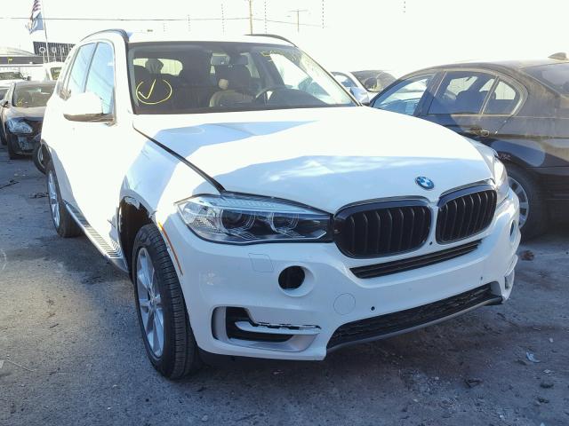 5UXKR2C50G0R70912 - 2016 BMW X5 SDRIVE3 WHITE photo 1