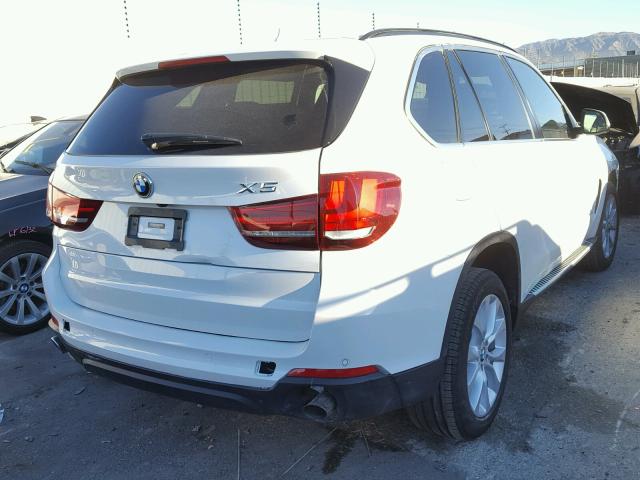 5UXKR2C50G0R70912 - 2016 BMW X5 SDRIVE3 WHITE photo 4