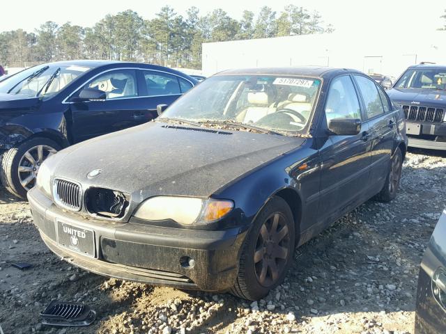 WBAEV33425KX11179 - 2005 BMW 325 I BLACK photo 2