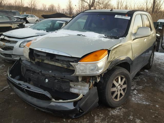 3G5DB03E73S540243 - 2003 BUICK RENDEZVOUS GOLD photo 2