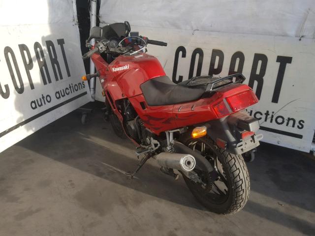 JKAEXMF136DA26731 - 2006 KAWASAKI EX250 F RED photo 3