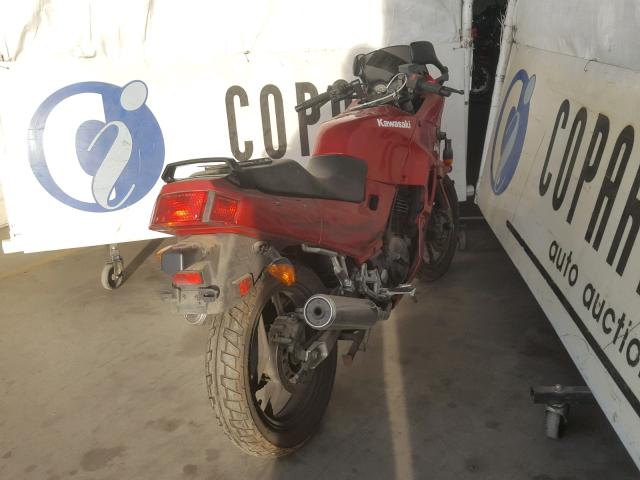 JKAEXMF136DA26731 - 2006 KAWASAKI EX250 F RED photo 4