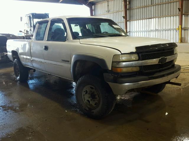 1GCHC29U11E301991 - 2001 CHEVROLET SILVERADO WHITE photo 1