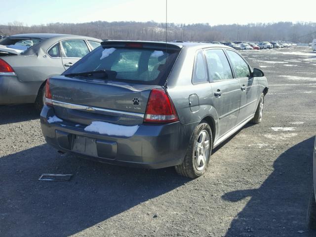 1G1ZU64875F188804 - 2005 CHEVROLET MALIBU MAX GRAY photo 4