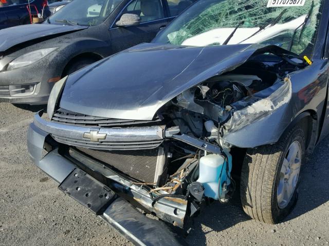 1G1ZU64875F188804 - 2005 CHEVROLET MALIBU MAX 灰色 照片 9