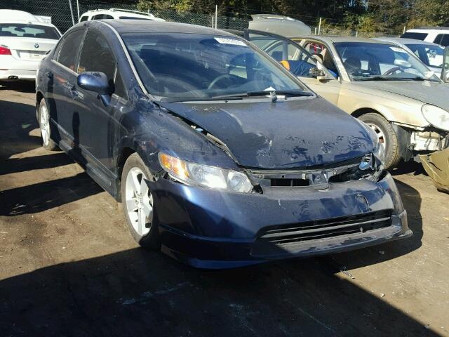 1HGFA16866L067155 - 2006 HONDA CIVIC EX ლურჯი ფოტო 1