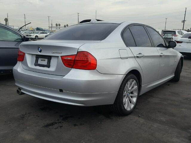 WBAPH7G54BNN07763 - 2011 BMW 328 I SILVER photo 4