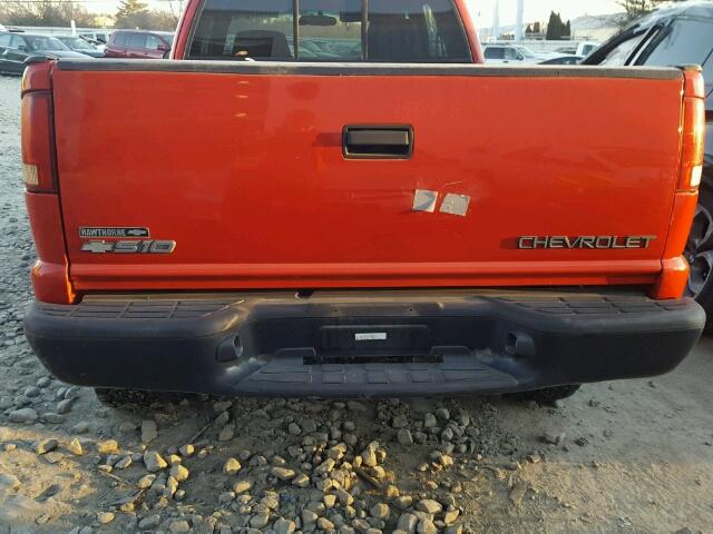 1GCCT19WX28207940 - 2002 CHEVROLET S TRUCK S1 RED photo 6