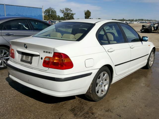 WBAEV33474KW15966 - 2004 BMW 325 I WHITE photo 4