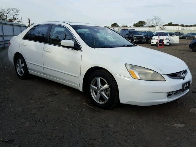 1HGCM66513A087818 - 2003 HONDA ACCORD EX WHITE photo 1