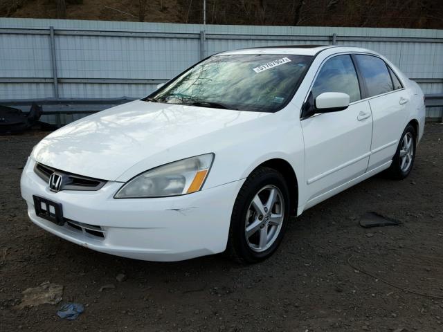 1HGCM66513A087818 - 2003 HONDA ACCORD EX WHITE photo 2