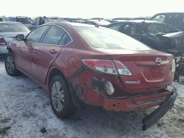 1YVHP82A295M04320 - 2009 MAZDA 6 I RED photo 3