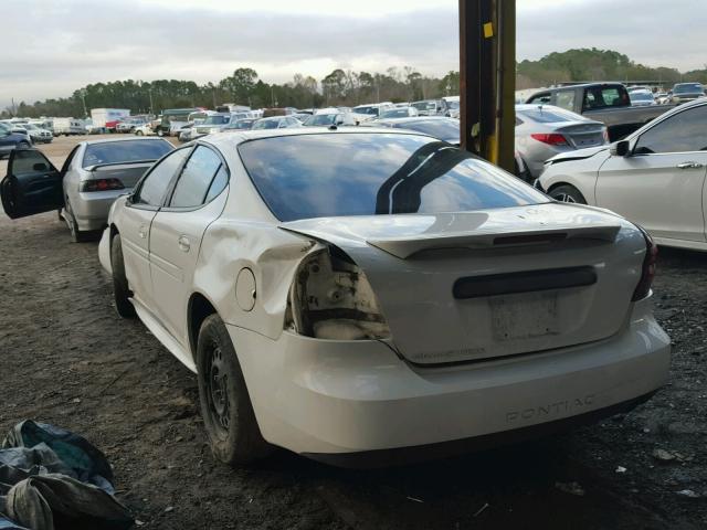 2G2WP552881105290 - 2008 PONTIAC GRAND PRIX WHITE photo 3