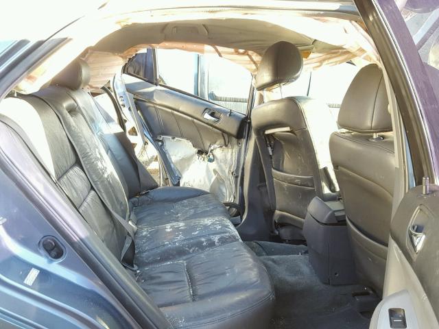 1HGCM56867A207297 - 2007 HONDA ACCORD EX BLUE photo 6