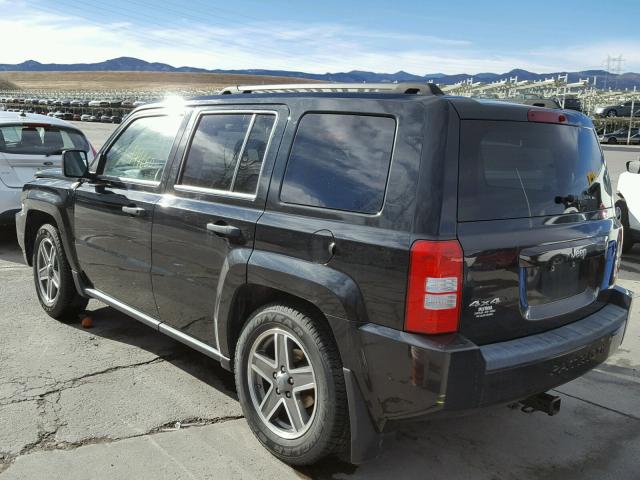 1J8FF28W78D786910 - 2008 JEEP PATRIOT SP BLUE photo 3