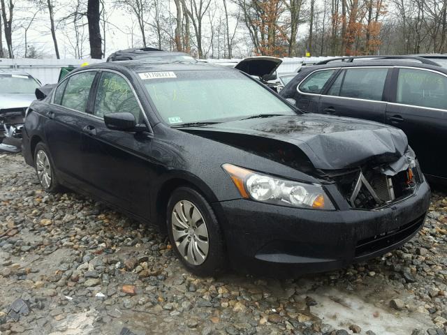 1HGCP2F33AA176821 - 2010 HONDA ACCORD LX BLACK photo 1