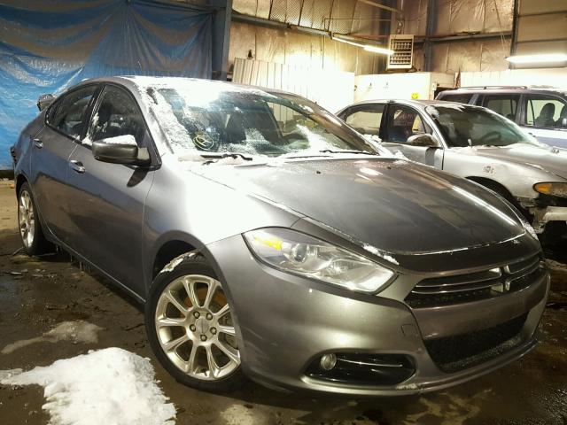 1C3CDFCH8DD703192 - 2013 DODGE DART LIMIT GRAY photo 1