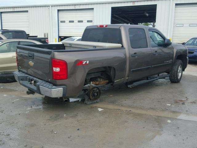 2GCEC130081231933 - 2008 CHEVROLET SILVERADO BROWN photo 4