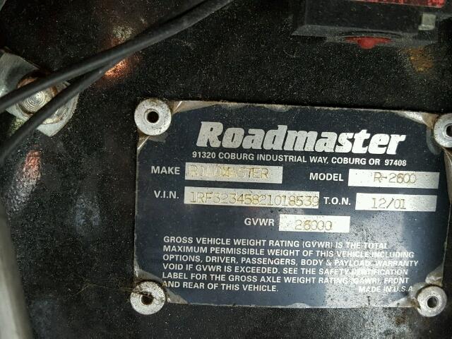 1RF32345821018539 - 2002 ROADMASTER RAIL STRAIGHT R GREEN photo 10