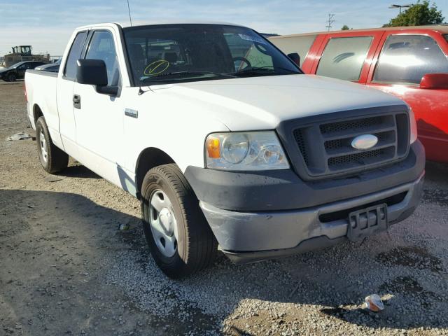 1FTRX12W86KC85747 - 2006 FORD F150 WHITE photo 1