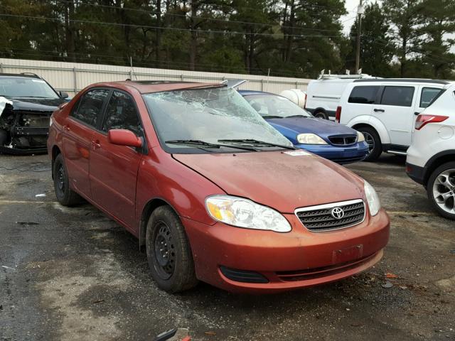 1NXBR32E77Z768209 - 2007 TOYOTA COROLLA CE RED photo 1