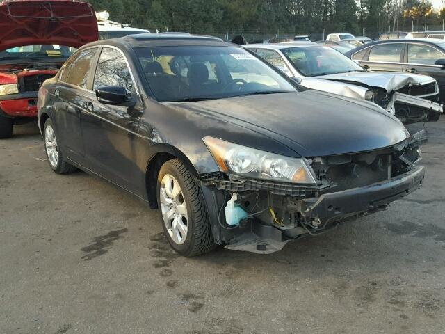 1HGCP2F7XAA021105 - 2010 HONDA ACCORD EX BLACK photo 1