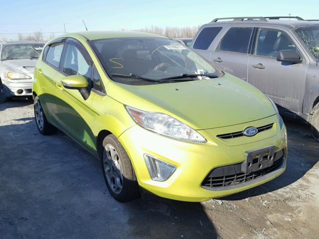 3FADP4FJXBM174555 - 2011 FORD FIESTA SES GREEN photo 1