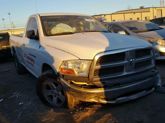 3D7JB1EP0BG577299 - 2011 DODGE RAM 1500 WHITE photo 1