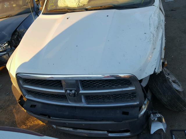 3D7JB1EP0BG577299 - 2011 DODGE RAM 1500 WHITE photo 7