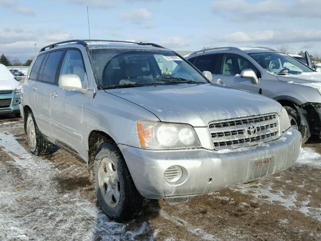 JTEGD21A720042797 - 2002 TOYOTA HIGHLANDER SILVER photo 1