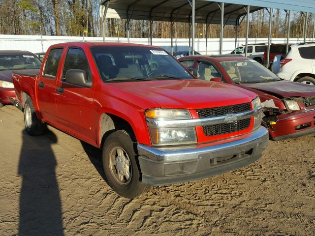 1GCCS138868125935 - 2006 CHEVROLET COLORADO RED photo 1