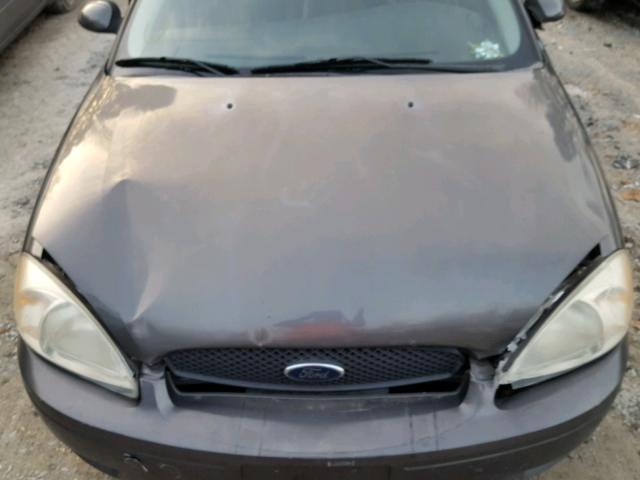 1FAFP56U15A295629 - 2005 FORD TAURUS SEL GRAY photo 7