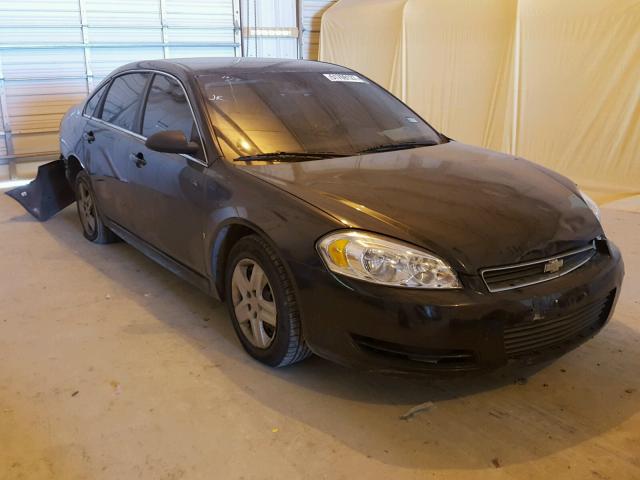 2G1WA5EK6A1101248 - 2010 CHEVROLET IMPALA LS BLACK photo 1