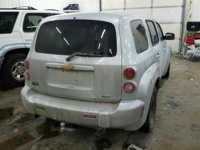 3GNBAADB0AS507165 - 2010 CHEVROLET HHR LS SILVER photo 4