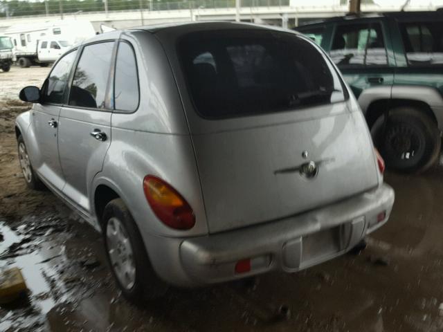 3C4FY48B15T511467 - 2005 CHRYSLER PT CRUISER SILVER photo 3