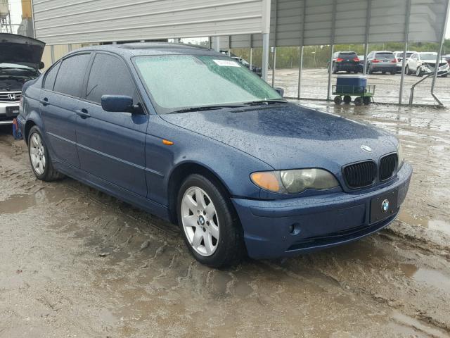 WBAET37424NJ42315 - 2004 BMW 325 I BLUE photo 1