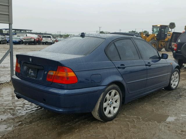 WBAET37424NJ42315 - 2004 BMW 325 I BLUE photo 4