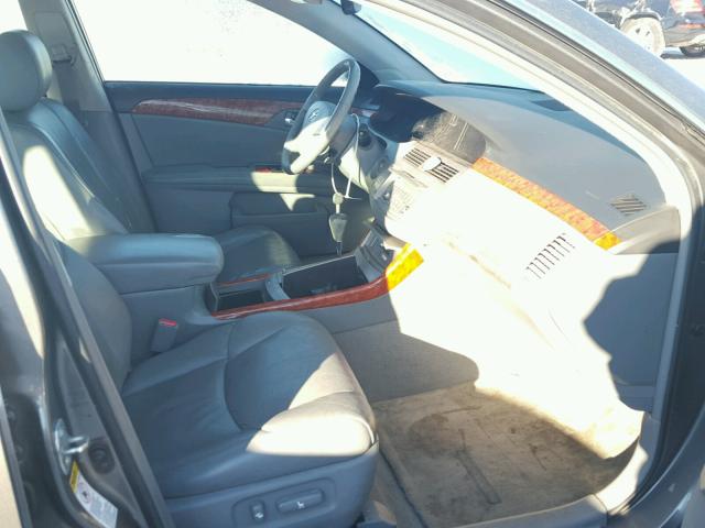 4T1BK36B36U107375 - 2006 TOYOTA AVALON XL GRAY photo 5