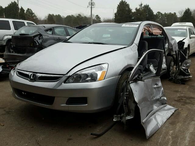 3HGCM56466G705142 - 2006 HONDA ACCORD LX SILVER photo 2