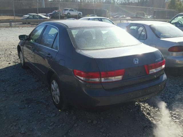 1HGCM56353A141730 - 2003 HONDA ACCORD LX GRAY photo 3