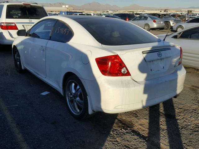 JTKDE177950006097 - 2005 TOYOTA SCION TC 白色 照片 3